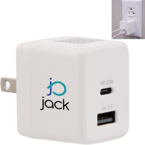 ETL Listed 20W Dual USB-A & C Wall Charger - BT2554