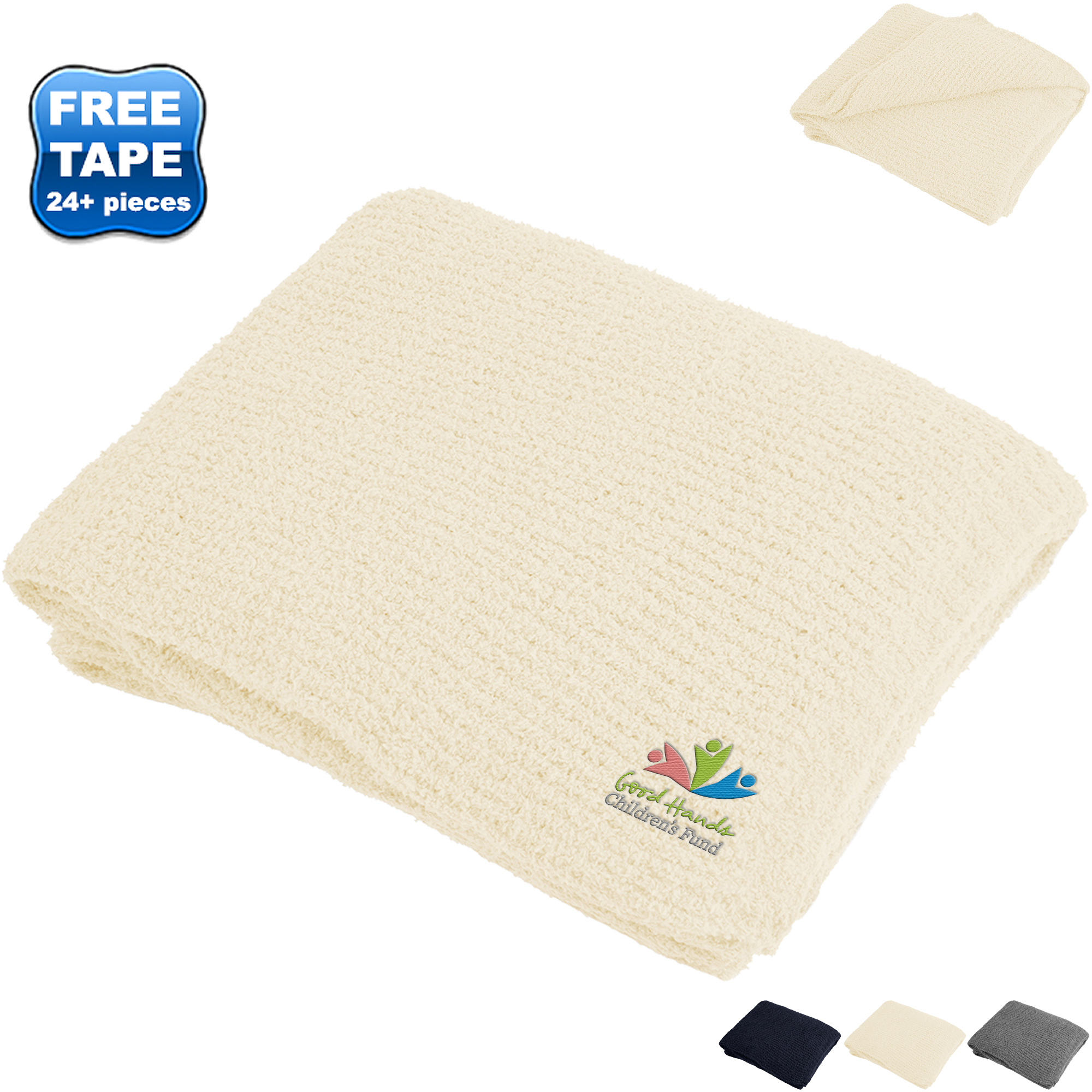 Product Photo 1 Recycled Teddy Throw Blanket, 50" x 60"