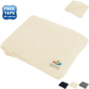 Recycled Teddy Throw Blanket, 50" x 60" - HT7117