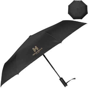 Hidden Grid Telescopic Folding Umbrealla, 42" Arc - HT7112