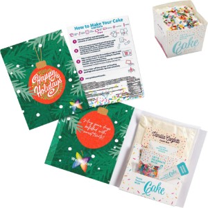 InstaCake Holiday Cake in Greeting Card - JN1274