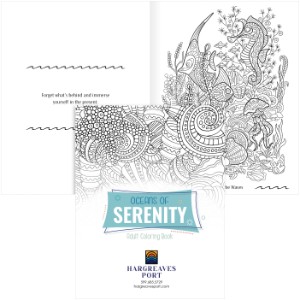 Good Value™ Oceans of Serenity Adult Coloring Book - KZ1101