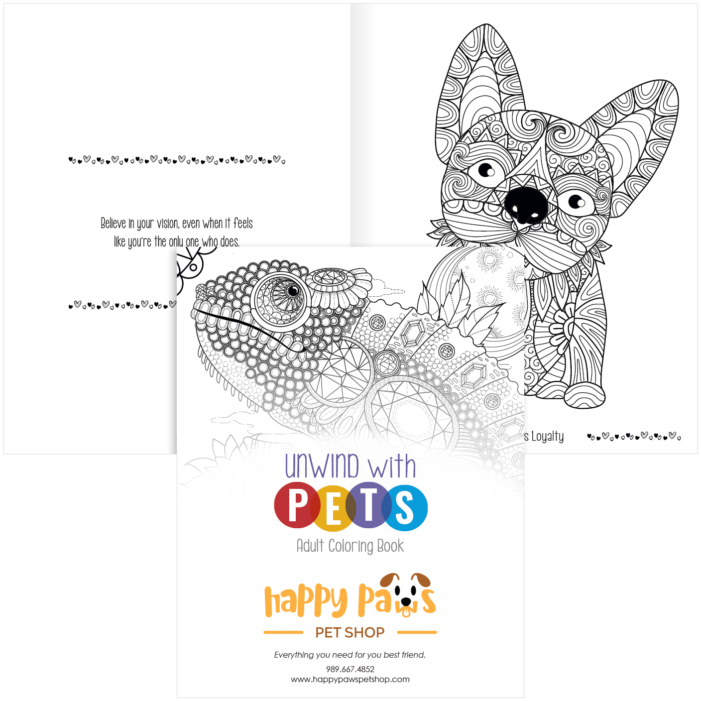 Product Photo 1 Good Value™ Unwind with Pets Adult Coloring Book