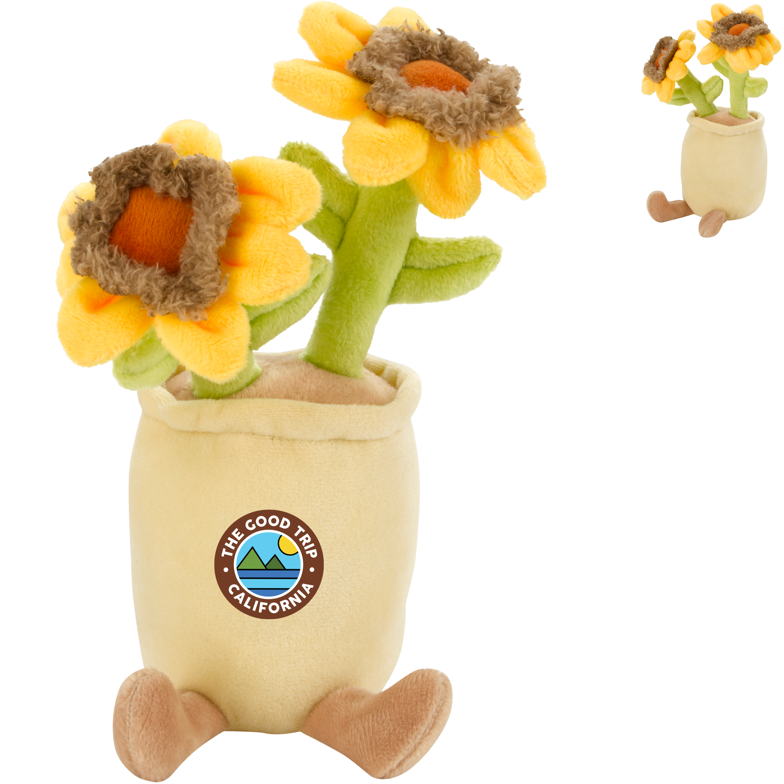 Product Photo 1 Chelsea Teddy Bear™ Zensies Sunflower Plush, 9"