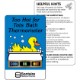 Tub Tester Duck Bath Temperature Card