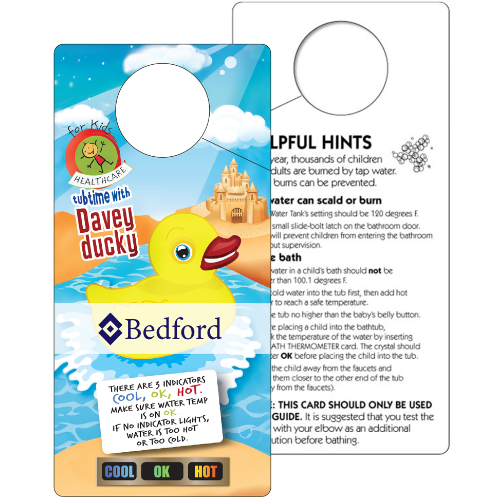 Product Photo 1 Tub Tester Duck Bath Hanger w/ Temperature Strip