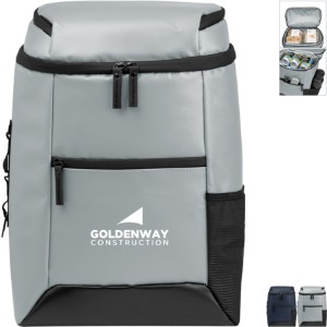 Cutter & Buck® 18 Can PVC Tarpaulin Cooler Backpack - HT7145