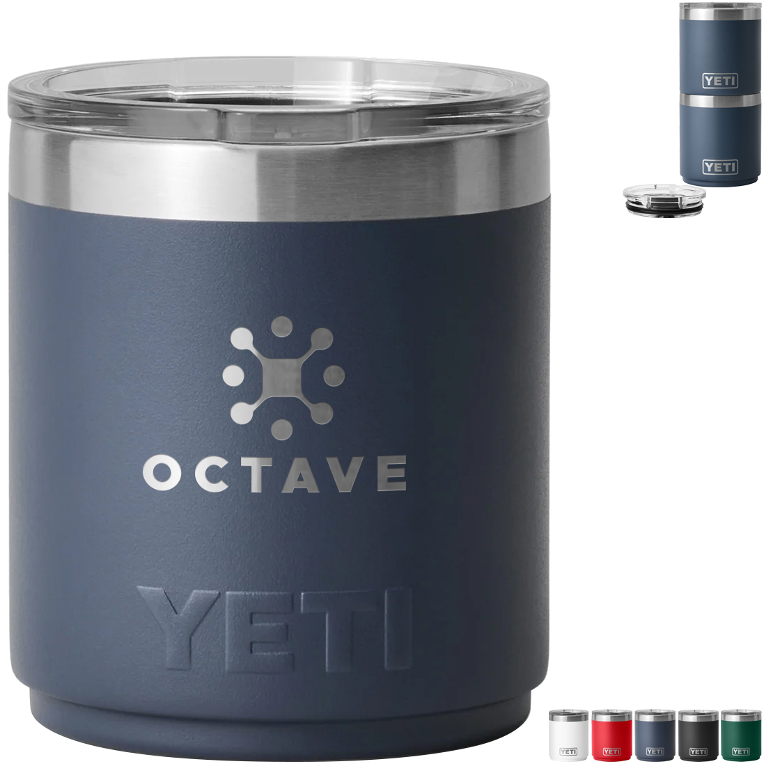 Product Photo 1 YETI® Rambler® Stackable Lowball with MagSlider™ Lid, 10 oz.