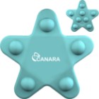 Photo 50 Teal Star Double-Sided Push Pop Toy