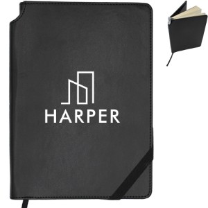 Executive PU Leather Journal, 8-1/4" x 6" - AK8518