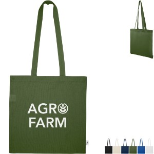 Maeve 8oz. Recycled Cotton Tote Bag - HT7159