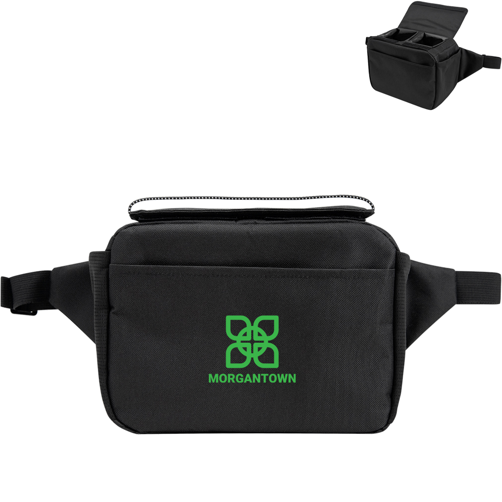 Product Photo 1 Outpost rPET 2 Can Cooler Belt Bag