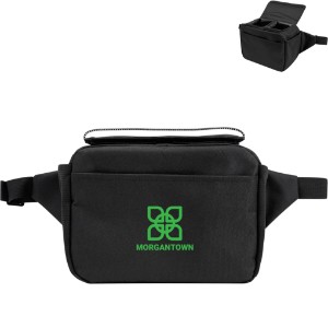 Outpost rPET 2 Can Cooler Belt Bag - HT7165