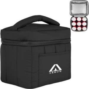 Luxe Puffer rPET 9 Can Cooler Bag - HT7171