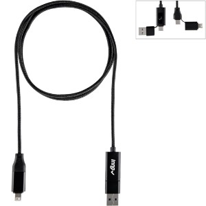 Dual Input 100W Fast Charging Cable - HT7160