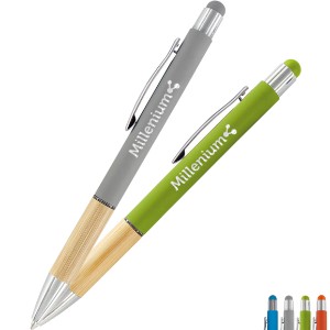 Saratoga Bamboo Grip Stylus Pen - AP1018