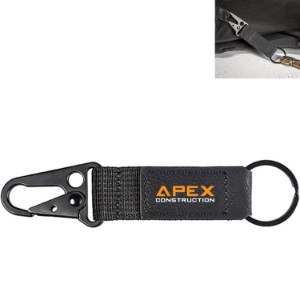 Saratoga Strap Carabiner Keychain - AP1040