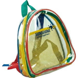 Kids Half Moon Clear Backpack - ZR1061