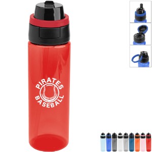 Pop Sip & Chug rPET Bottle, 24oz. - HT7177