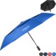 Telescopic rPET Wind Resistant Umbrella, 42" Arc