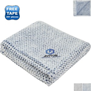Dream Weaver rPET Plush Blanket, 60" x 50" - HT7201