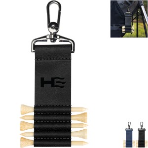 Cutter & Buck® Bamboo Recycled Golf Tee Set Keychain - HT7196