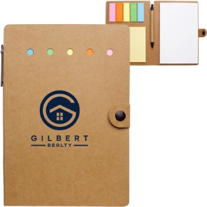 Large Snap Notebook With Desk Essentials - HT1003
