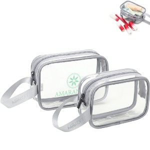 AeroLOFT® Clear View 2 Pc Travel Toiletry Bags - AR2131
