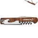 Waiter's 3-in-1 Bottle Opener w/ Wooden Handle