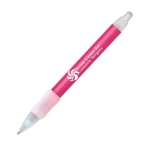 BIC® Widebody® Pink Ice Grip Pen - BWI306