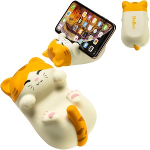 Kute Kitty Munchkin Cat Stress Reliever & Phone Holder - AR2138