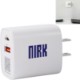 Channel 20W 2-Port PD Wall Charger w/ Dual Outputs