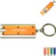 Slim Flashlight Swivel Keychain