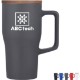 Element Ceramic Mug w/ Wood Lid, 18oz.