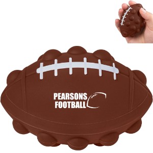 Football Shape Push Pop Fidget Sensory Toy - PM3346