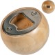 Round Wooden Bottle Opener