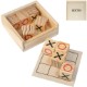 Wooden Tic-Tac-Toe Game