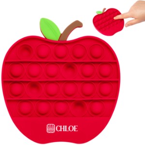 Push Pop Bubble Apple Shape Fidget Sensory Toy - PM3358