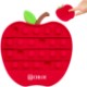 Push Pop Bubble Apple Shape Fidget Sensory Toy