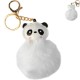 Panda Plush Key Ring