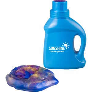 Multi-Color Slime in Laundry Detergent Container - WO1054