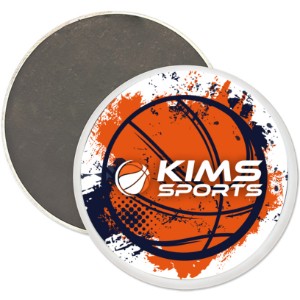 Round Fridge Magnet - WO1053