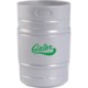 Plastic Metallic Silver Beer Keg Shaped Sampling Cup, 5 oz.