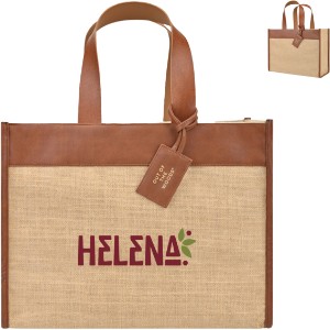 Out of the Woods® Jute Trim Box Tote - GM2667
