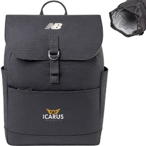 New Balance® Cotton Canvas Laptop Backpack - GM2673