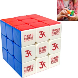 Plastic Puzzle Cube - LE1006