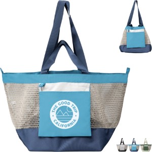 Recycled Mesh Foldable Tote Bag - GS1118