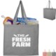 Recycled 4oz. Cotton Shopper Tote w/ Laminated Interior