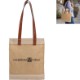 Premium Weave Golden Jute Tote