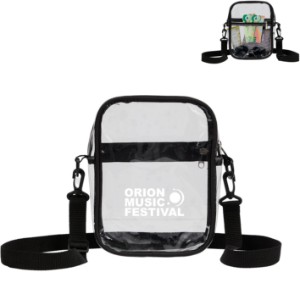 Clear Crossbody PVC Tote - BT2621